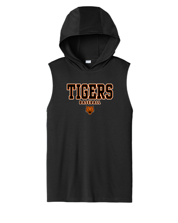 Herrin Jr HS Baseball Block - Sport-Tek Competitor Sleeveless Hoodie