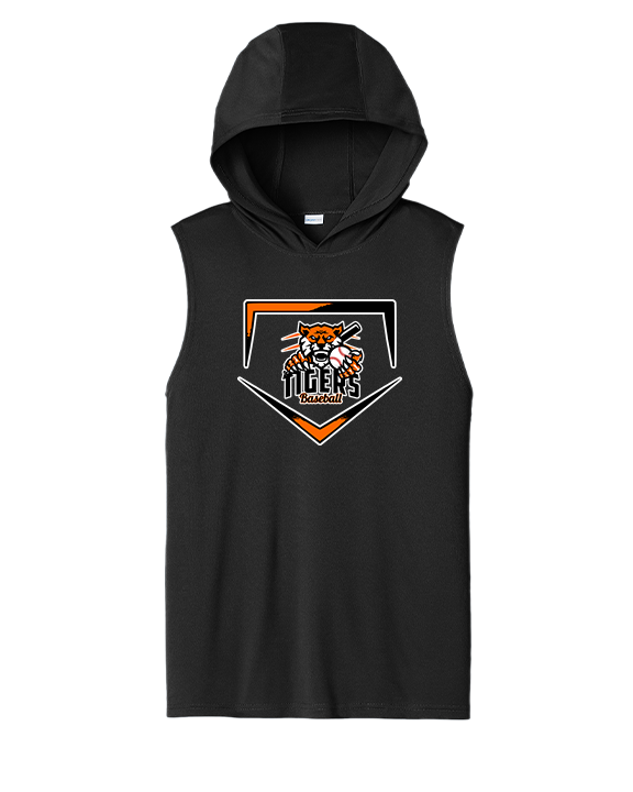 Herrin Jr HS Baseball Plate - Sport-Tek Competitor Sleeveless Hoodie