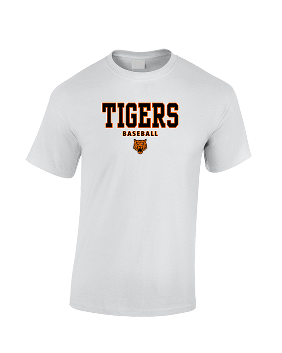 Herrin Jr HS Baseball Block - Cotton T-Shirt