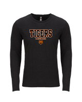 Herrin Jr HS Baseball Block - Tri-Blend Long Sleeve