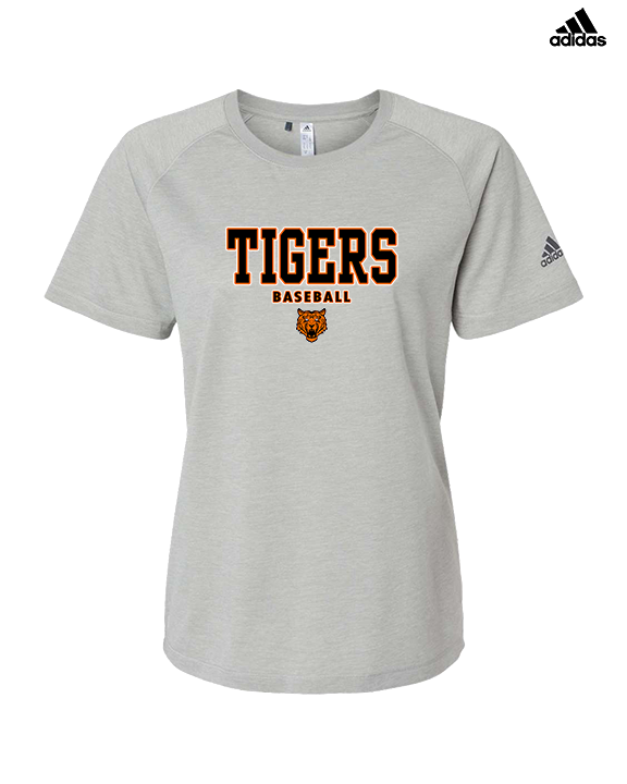 Herrin Jr HS Baseball Block - Womens Adidas Performance Shirt