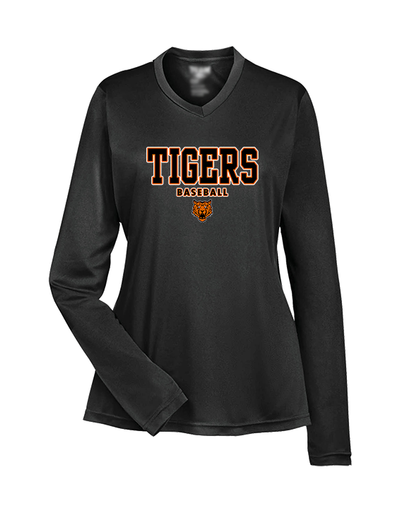 Herrin Jr HS Baseball Block - Womens Performance Longsleeve