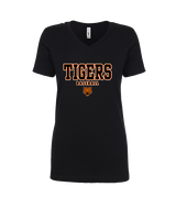 Herrin Jr HS Baseball Block - Womens Vneck