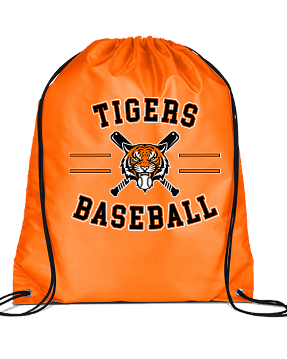 Herrin Jr HS Baseball Curve - Drawstring Bag