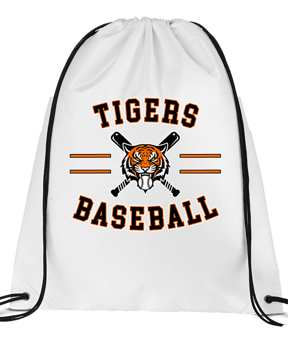 Herrin Jr HS Baseball Curve - Drawstring Bag