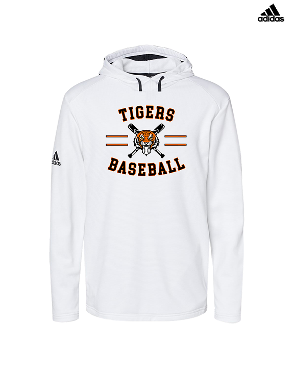 Herrin Jr HS Baseball Curve - Mens Adidas Hoodie