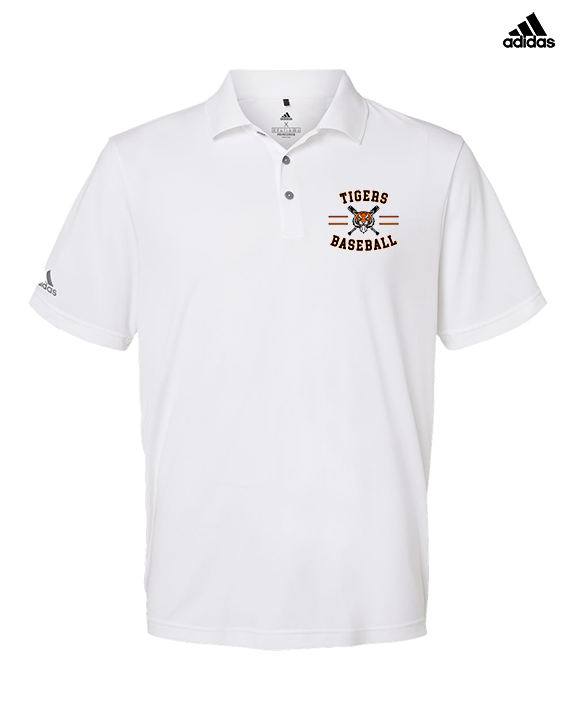 Herrin Jr HS Baseball Curve - Mens Adidas Polo