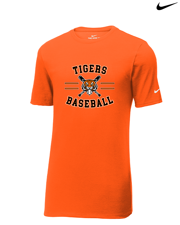 Herrin Jr HS Baseball Curve - Mens Nike Cotton Poly Tee