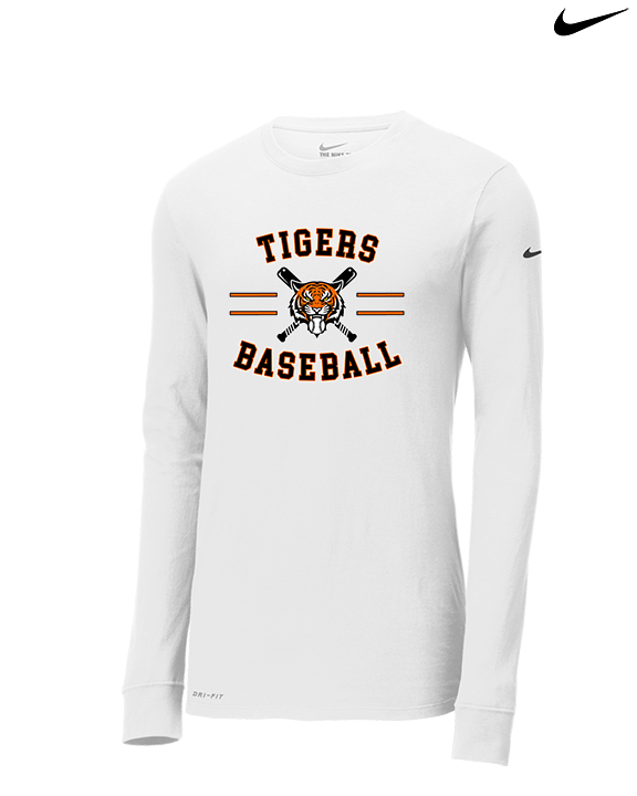 Herrin Jr HS Baseball Curve - Mens Nike Longsleeve