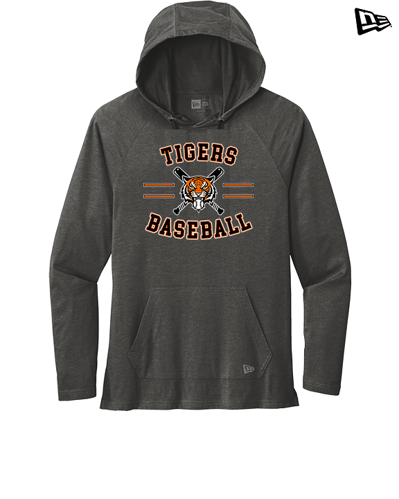 Herrin Jr HS Baseball Curve - New Era Tri-Blend Hoodie