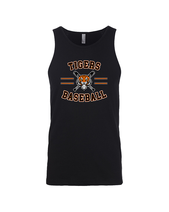 Herrin Jr HS Baseball Curve - Tank Top