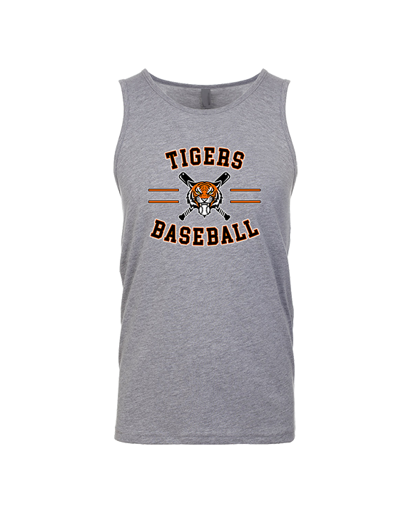 Herrin Jr HS Baseball Curve - Tank Top