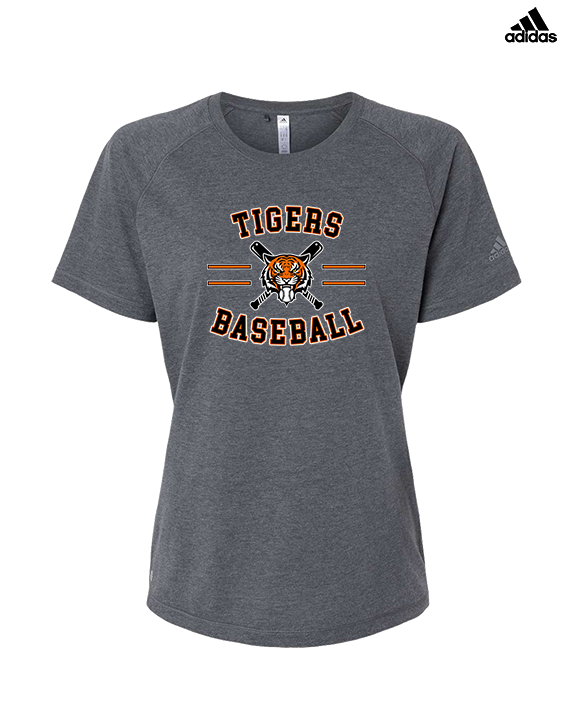Herrin Jr HS Baseball Curve - Womens Adidas Performance Shirt