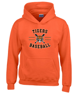 Herrin Jr HS Baseball Curve - Youth Hoodie