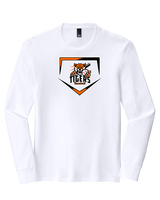 Herrin Jr HS Baseball Plate - Tri-Blend Long Sleeve