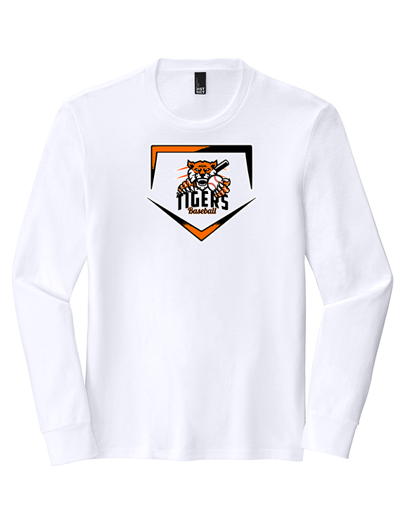Herrin Jr HS Baseball Plate - Tri-Blend Long Sleeve