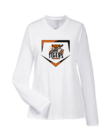 Herrin Jr HS Baseball Plate - Womens Performance Longsleeve