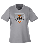 Herrin Jr HS Baseball Plate - Womens Performance Shirt