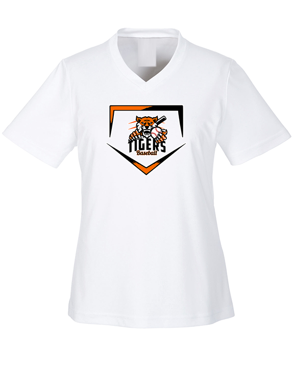 Herrin Jr HS Baseball Plate - Womens Performance Shirt