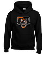 Herrin Jr HS Baseball Plate - Youth Hoodie