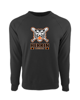 Herrin Jr HS Baseball Stacked - Crewneck Sweatshirt