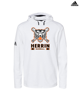 Herrin Jr HS Baseball Stacked - Mens Adidas Hoodie