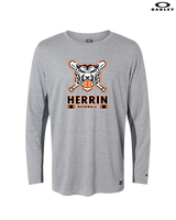 Herrin Jr HS Baseball Stacked - Mens Oakley Longsleeve