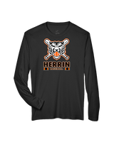 Herrin Jr HS Baseball Stacked - Performance Longsleeve