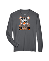 Herrin Jr HS Baseball Stacked - Performance Longsleeve