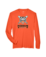 Herrin Jr HS Baseball Stacked - Performance Longsleeve