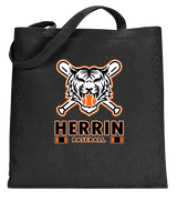 Herrin Jr HS Baseball Stacked - Tote
