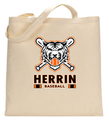 Herrin Jr HS Baseball Stacked - Tote