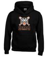 Herrin Jr HS Baseball Stacked - Unisex Hoodie
