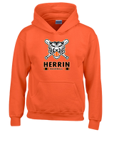 Herrin Jr HS Baseball Stacked - Unisex Hoodie