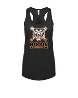 Herrin Jr HS Baseball Stacked - Womens Tank Top