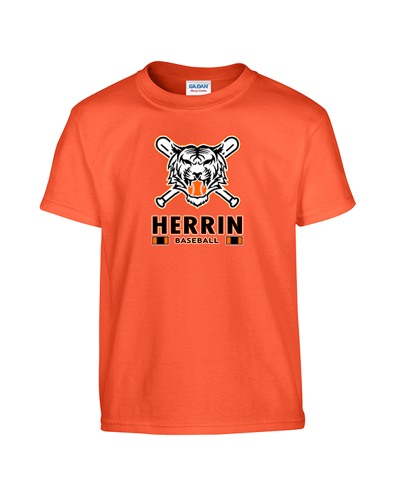 Herrin Jr HS Baseball Stacked - Youth Shirt