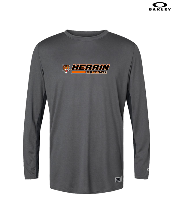 Herrin Jr HS Baseball Switch - Mens Oakley Longsleeve