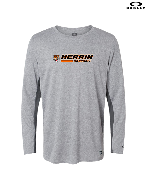 Herrin Jr HS Baseball Switch - Mens Oakley Longsleeve