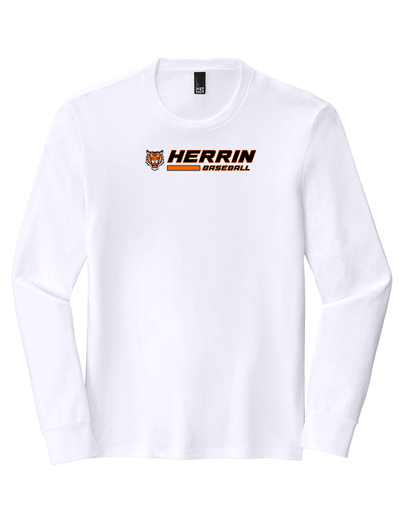 Herrin Jr HS Baseball Switch - Tri-Blend Long Sleeve