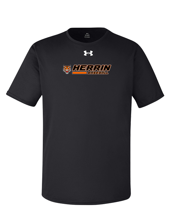 Herrin Jr HS Baseball Switch - Under Armour Mens Team Tech T-Shirt