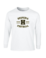 Hesperia HS Football Curve - Cotton Longsleeve