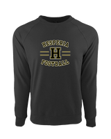 Hesperia HS Football Curve - Crewneck Sweatshirt