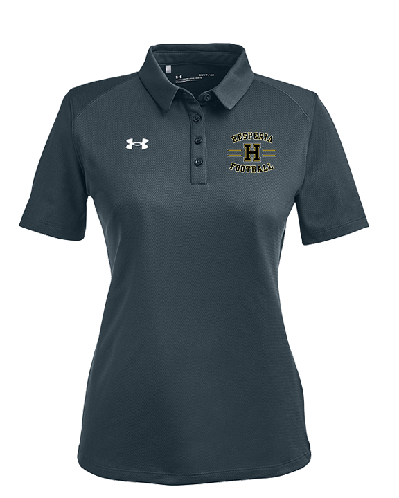 Hesperia HS Football Curve - Under Armour Ladies Tech Polo