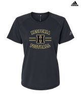 Hesperia HS Football Curve - Womens Adidas Performance Shirt