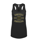 Hesperia HS Football Curve - Womens Tank Top