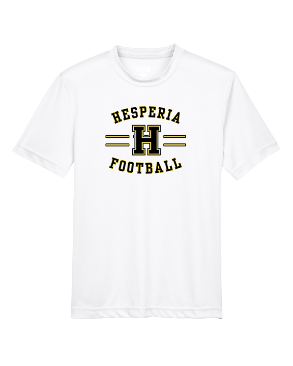 Hesperia HS Football Curve - Youth Performance Shirt