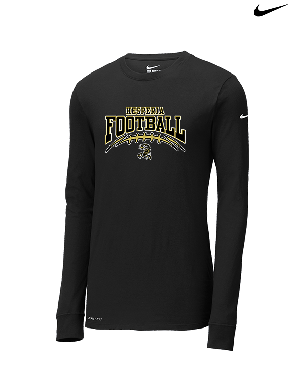 Hesperia HS Football Football - Mens Nike Longsleeve