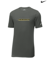 Hesperia HS Football Lines - Mens Nike Cotton Poly Tee
