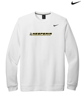 Hesperia HS Football Lines - Mens Nike Crewneck