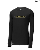 Hesperia HS Football Lines - Mens Nike Longsleeve